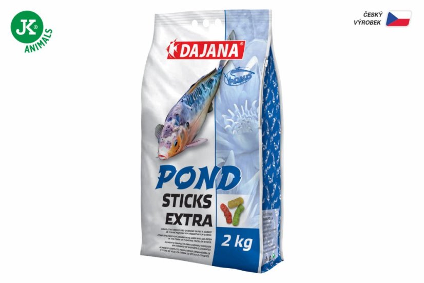 Dajana - Pond sticks extra, krmivo (granule) pre ryby 2 kg, vrece