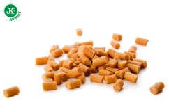 JK ANIMALS sušené lososové mini kúsky pre šteňatá, mini mäsová šteňacia maškrta (Puppies Salmon Mini Bits Meat Snack) 50 g