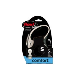 flexi New Comfort pásik, veľkosť S 5m/15kg, čierna