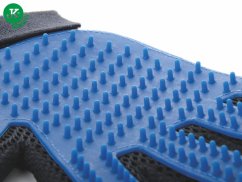 JK ANIMALS gumová vyčesávacia masážna rukavica 25x16 cm