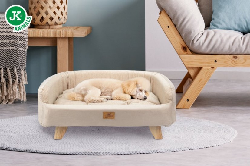 Ferplast posteľ Yuki M béžová 82 x 55 x 31 cm