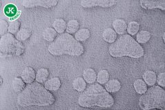 JK ANIMALS matrace Grey Paw L 91 x 61 x 9 cm