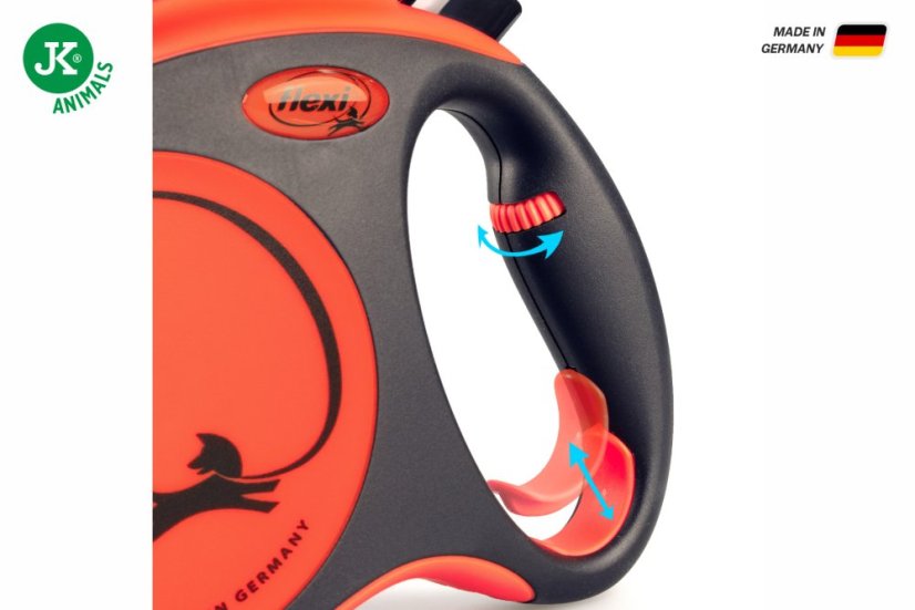 Flexi Xtreme Tape (pásik), oranžová, velikost L, 8 m/55 kg