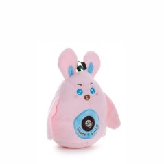 JK ANIMALS, Plyšový zajac 16 cm, plyšová pískacia hračka