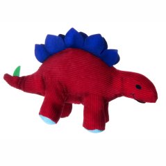 JK ANIMALS Stegosaurus, pískacia prehistorická hračka, 31 cm