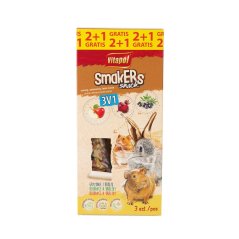 Vitapol - 2+1 gratis, 3 klasy pre hlodavce MIX 135 g