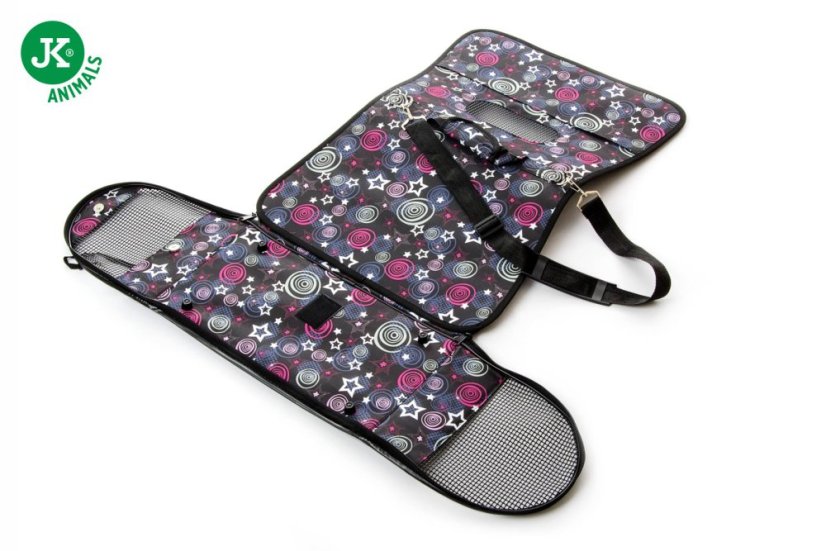 JK ANIMALS Galaxy M, cestovná taška stredná, tmavá, 28×49×27 cm