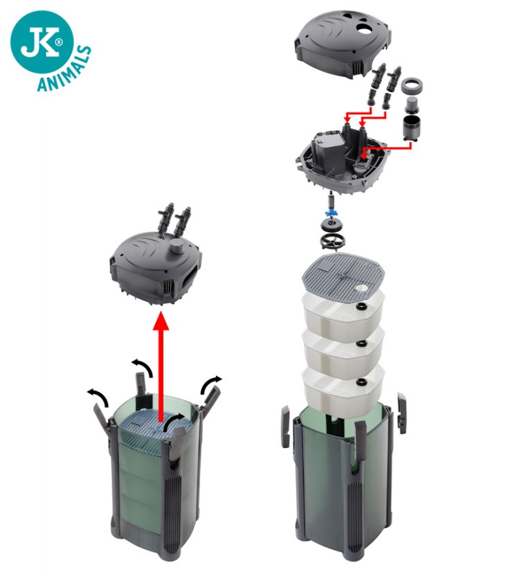 JK Vonkajší filter JK-EF1200