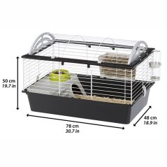 Ferplast Casita 80 čierná 78 x 48 x 50 cm