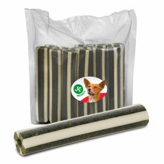 JK ANIMALS Tubitos s mätou, polovlhká maškrta pre psov, 15 ks, 620 g.
