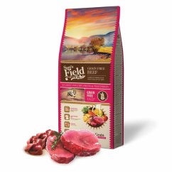 13 kg, Sam's Field Grain Free Beef (Angus), superprémiové granule pre dospelých psov všetkých veľkostí a plemien, (Sams Field bez obilnín)