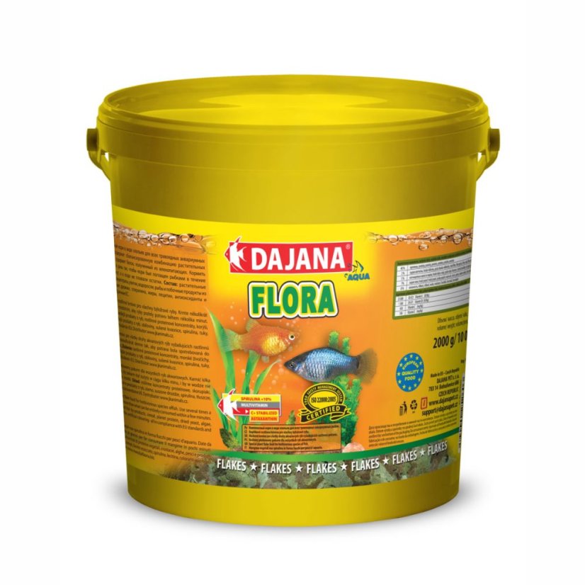 Dajana Flora, vločky – krmivo, 5 l