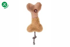 JK ANIMALS, Kosť s povrazom, pískacia hračka, veľkosť 32 cm