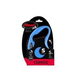 Flexi Classic (pásik),veľkosť S 5m/15kg, modrá