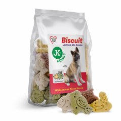 JK ANIMALS Biscuit Animals Mix – zvieratká mix, 500 g