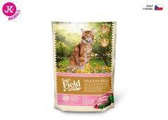 Sams Field Cat Delicious Wild, superprémiové granule s divočinou 400 g (Sam's Field)