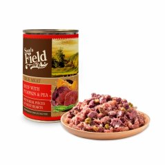 Sam's Field True Beef Meat with Pumpkin & Pea, superprémiová konzerva, 400 g (Sams Field)