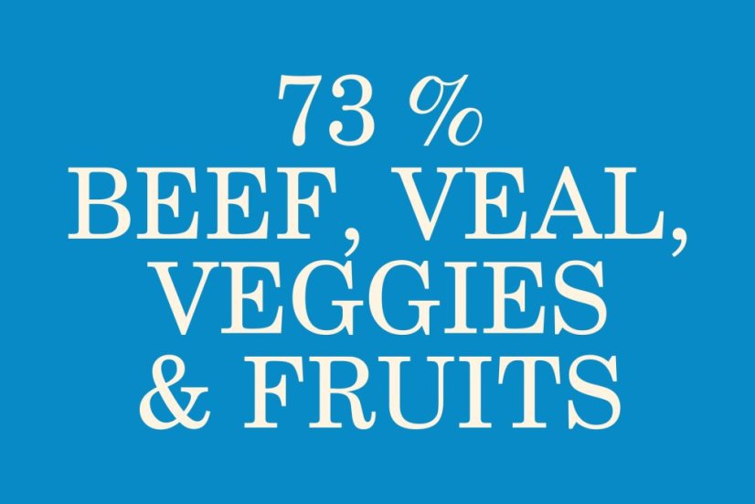 2,5 kg, Sam's Field Gluten Free Beef & Veal Junior Large, superprémiové granule pre šteňatá a mladé psy veľkých a obrích plemien, (Sams Field bez lepku)