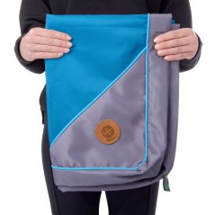JK ANIMALS  Poťah na matrac Slip-on XXL, modrý, 136 x 88 x 9 cm