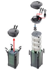 JK Vonkajší filter JK-EF1200