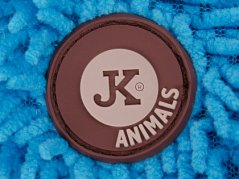 JK Mačka mop s TPR krkom, 23 cm modrá