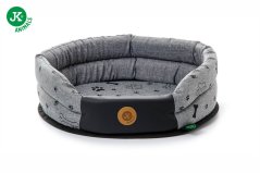 JK ANIMALS Grey LUX, pelech XS šedý 40×37×12 cm