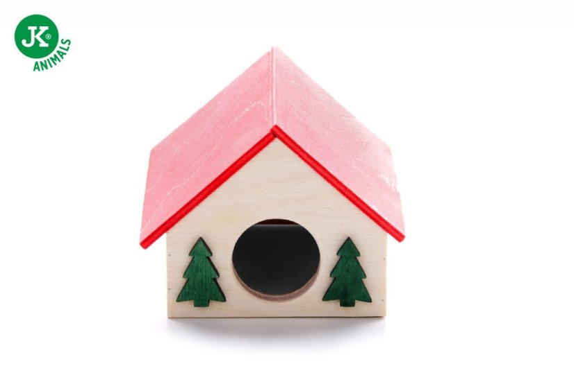 JK ANIMALS Domček škrečok malý 10x8x8 cm