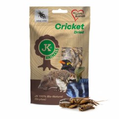 JK ANIMALS, sušený cvrčok, 80 g