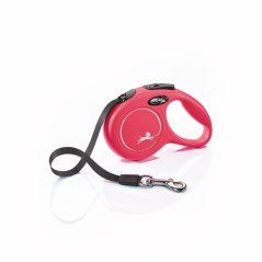 Flexi Classic (pásik),veľkosť XS 3m/12kg, červená