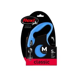 Flexi Classic (lanko),veľkosť M 5m/20kg, modrá