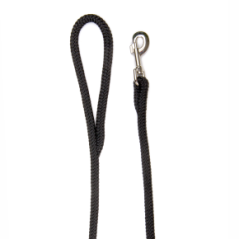 JK Povrazové vodítko L - čierne 125 cm