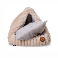 JK ANIMALS OLAF IGLU pelech bežový 45 x 45 x 45 cm