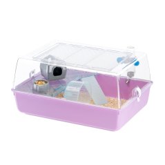 Ferplast MINI DUNA HAMSTER LILAC, fialová klietka pre škrečky