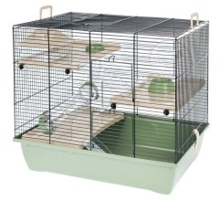 Inter Zoo Pinky III zelená 50x33x45,5 cm + plast. výbava