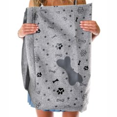 Poťah matrace Bono Grey Lux XXL, sivá, 136 cm, náhradný poťah pre matraci Bono Grey Lux