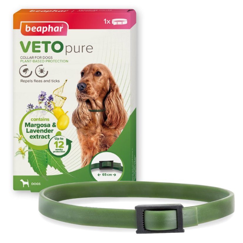 Beaphar repelentný obojok Bio Band Veto Shield, 65 cm