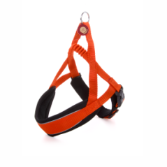 JK ANIMALS Postroj Comfort oranžový 62-70 cm