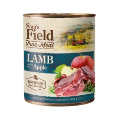 Sam's Field  True Lamb Meat & Apple, superprémiová konzerva, 800 g (Sams Field)
