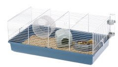 FERPLAST CRICETI 11 klietka pre škrečky, modrá 57,5 x 31 x 21,5 cm