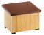 Ferplast BAITA 50 drevená búda pre psov 56×46,5×41,5 cm