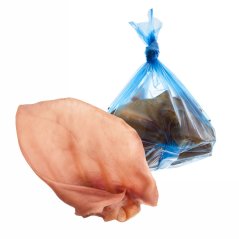 JK ANIMALS sušené bravčové ucho, 25ks , 1ks/cca 40 g