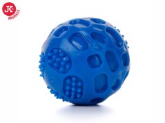 JK ANIMALS lopta TPR Strong modrá, odolná (gumová) hračka z termoplastickej gumy 6 cm