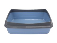 Ferplast NIP PLUS 20 toaleta pre mačky, modrá 55 x 39,5 x 18,5 cm