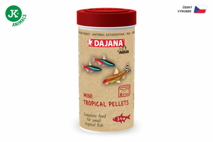Dajana Mini Tropical Pellets 100 ml