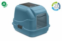 Plastová toaleta Imac Easy Cat 2nd life, 50×40×40 cm, tyrkysová
