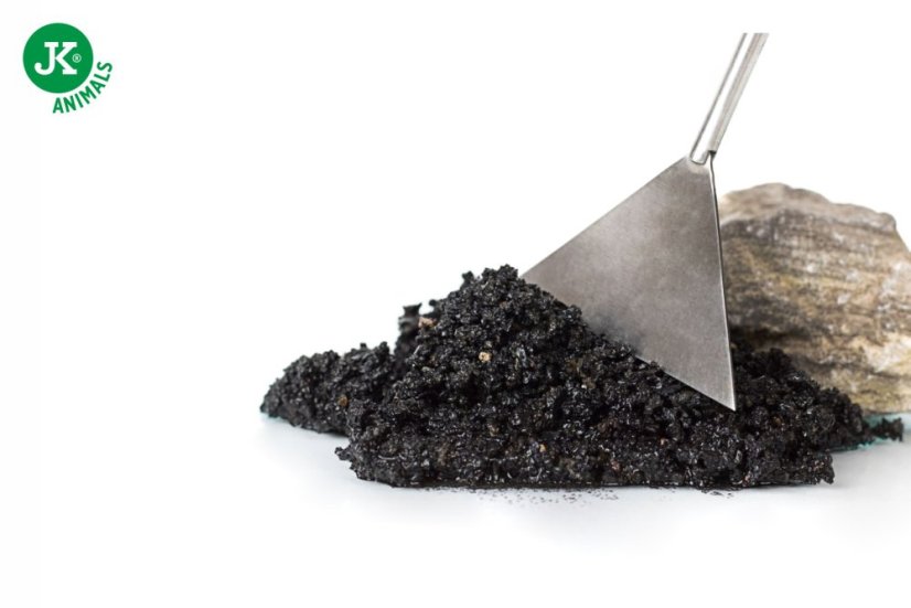 Akvarijný substrát Volcano Black Rataj, čierny, 2 l