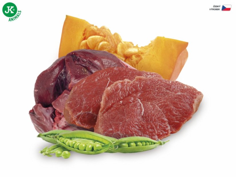 Sam's Field True Beef Meat with Pumpkin & Pea, superprémiová konzerva, 400 g (Sams Field)