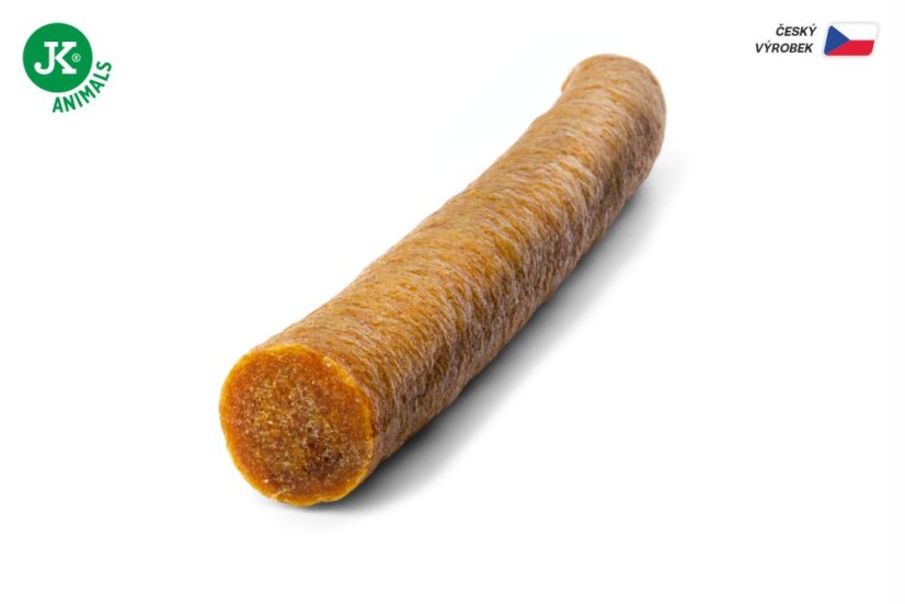 JK ANIMALS, klobásy s hydinou, kolagénom, ryžou, hrachom, inulínom a yuccou, 600 g