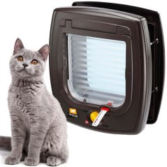 Ferplast swing 7 dvierka hnedé 22.5 x 10.4 x 25.2 cm