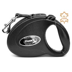Flexi Leather CC pásik 5m/25kg, čierna koža